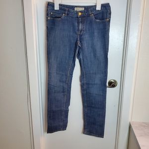 Michael Kors skinny blue jeans